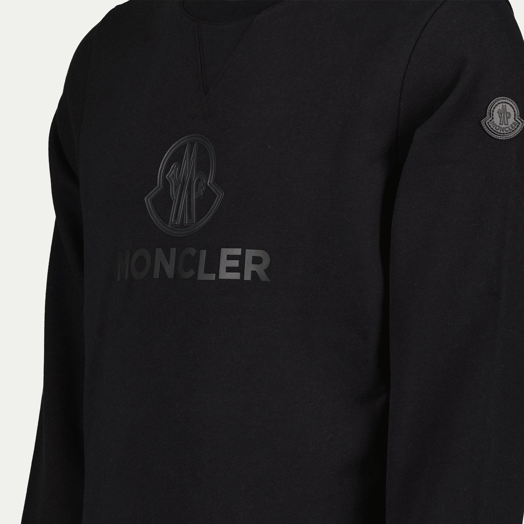 Sweatshirts Sweatshirt à logo Moncler Noir Homme