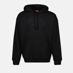 Sweatshirts Hoodie S-Ummer-Bigoval Diesel Noir Unisexe