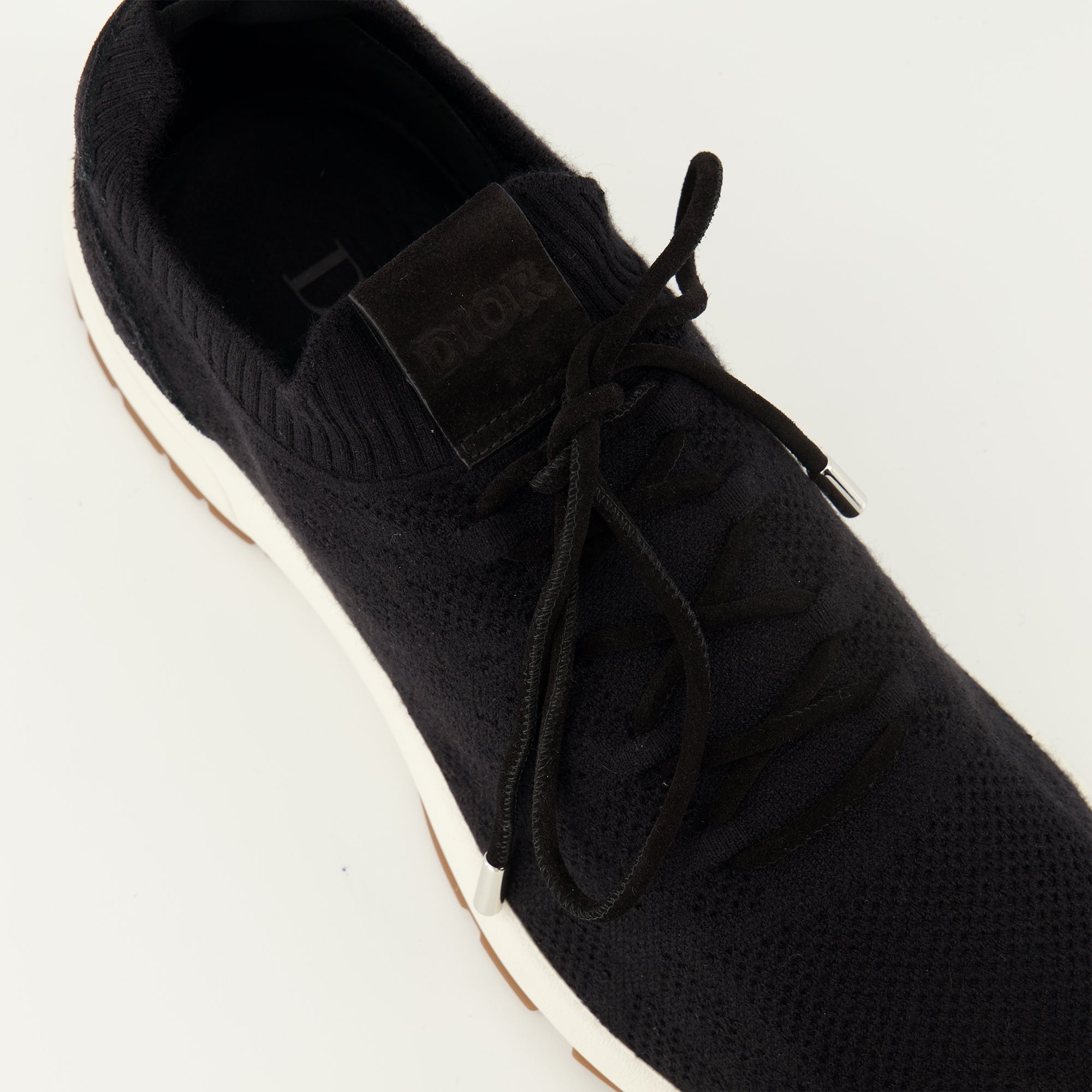 Bild der B80 schwarzen Sneakers für Herren von Dior - Herbst-Winter 2025 - Detaillierte Draufsicht