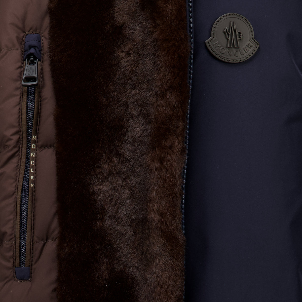 Manteaux Doudoune Zambood bleu marine Moncler Bleu foncé Homme
