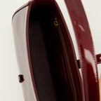 Image de l'article Sac le 5 à 7 en cuir verni bordeaux de la marque Saint Laurent pour Femme - Saison Automne-Hiver 2025 - Vue détaillée_3