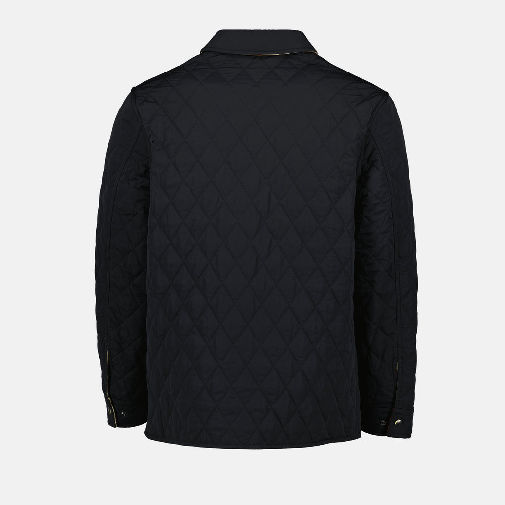 Vestes Veste matelassée réversible Burberry Noir Homme