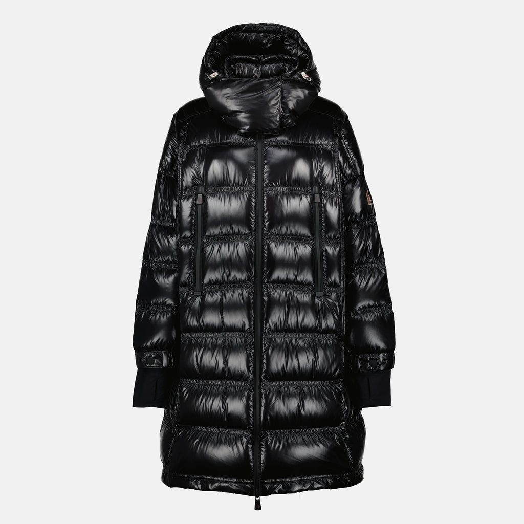 Image of the long Rochelairs down coat from the brand Moncler Grenoble for Women - Autumn-Winter 2025 - Front View