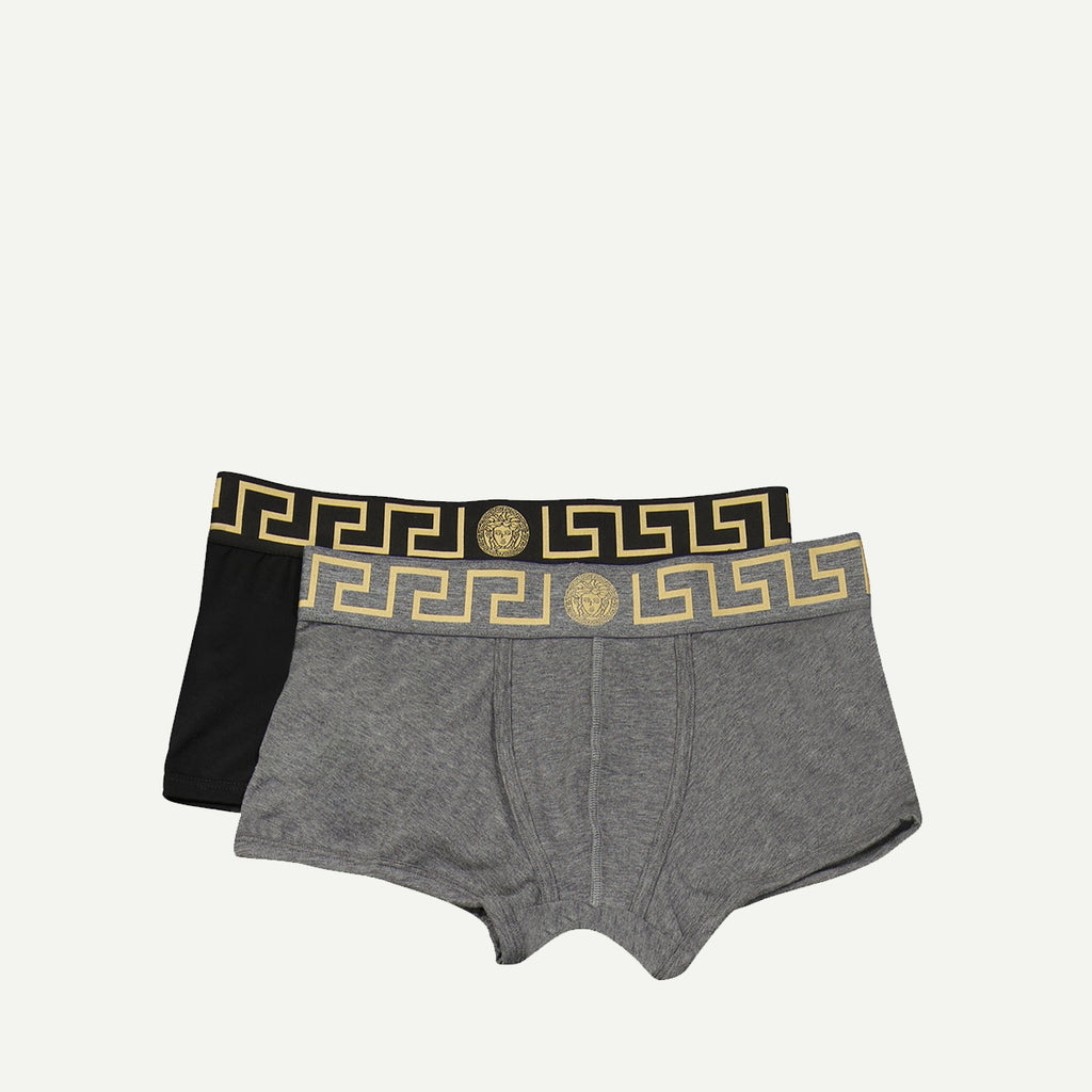Roupa íntima e homewear Conjunto de Boxers Versace Preto Homme