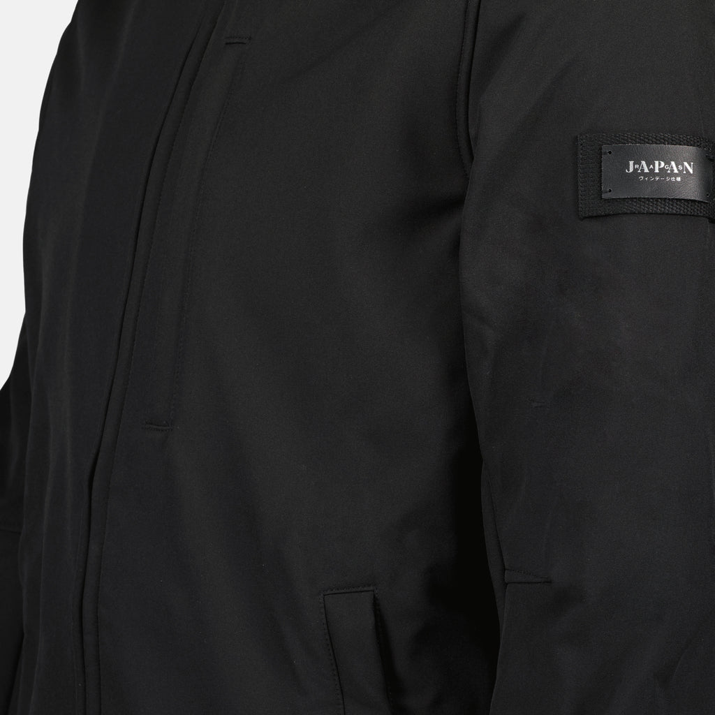 Coats Parka longue Yin Japan Rag Black Homme