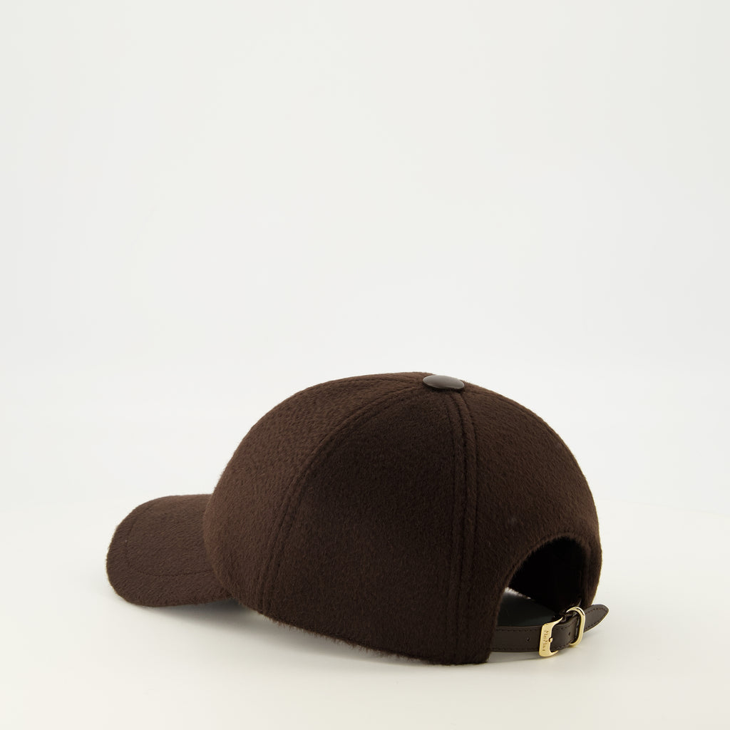 Chapeaux, casquettes et bonnets Braune Kaschmirmütze Max Mara Marron Femme