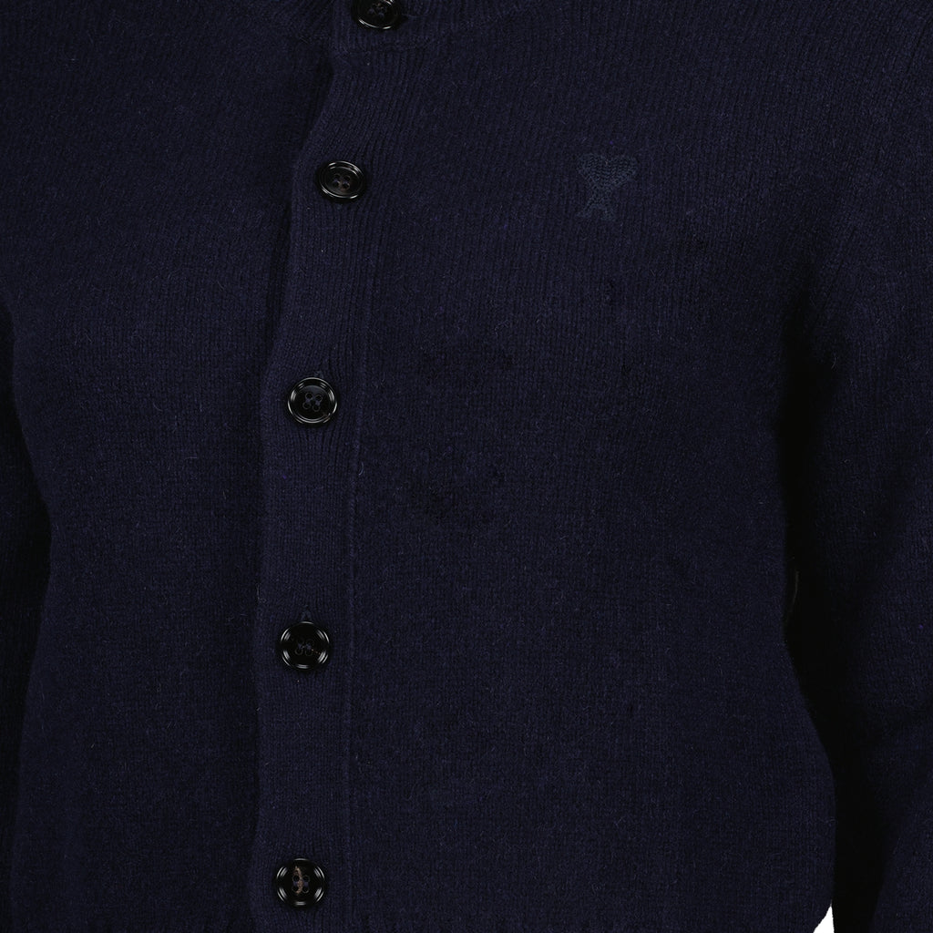 Maille Cardigan AMI de Coeur Ami PARIS Bleu Femme