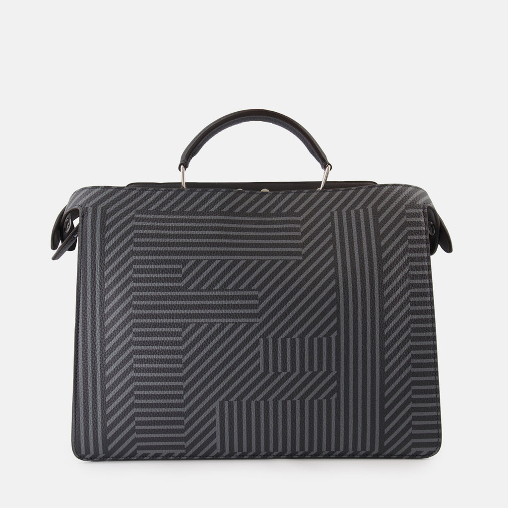 Bolsas tote Peekaboo ISeeU Bag Fendi Cinza Homme