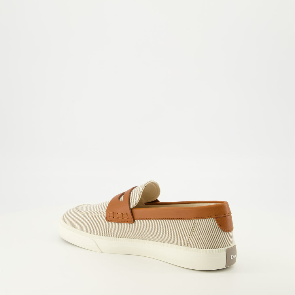 Mocassins Mocassini Chester Dioriviera Beige Dior Beige Homme