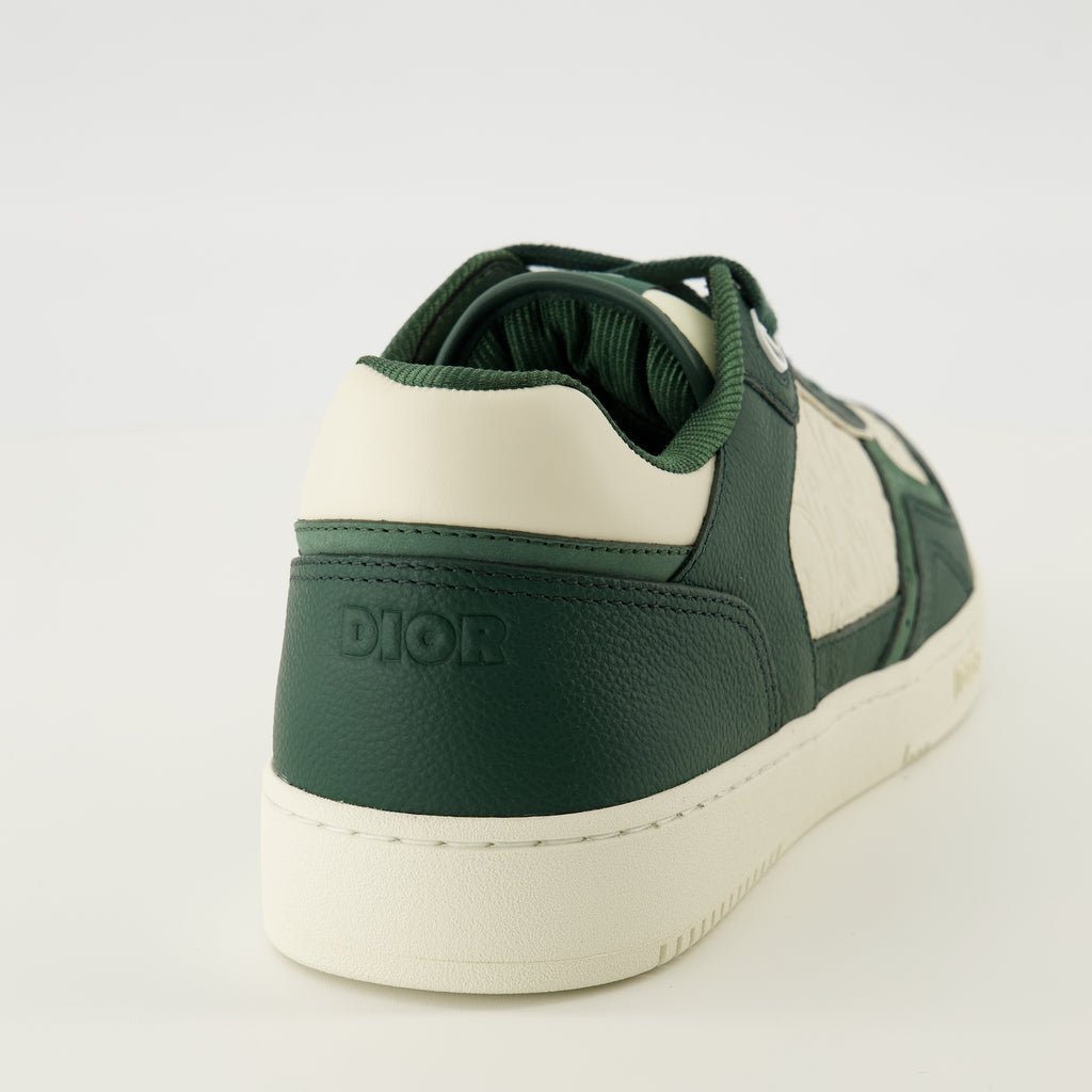 Image de l'article Baskets B27 Uptown basse verte de la marque Dior pour Homme - Saison Printemps-Été 2026 - Vue arrière