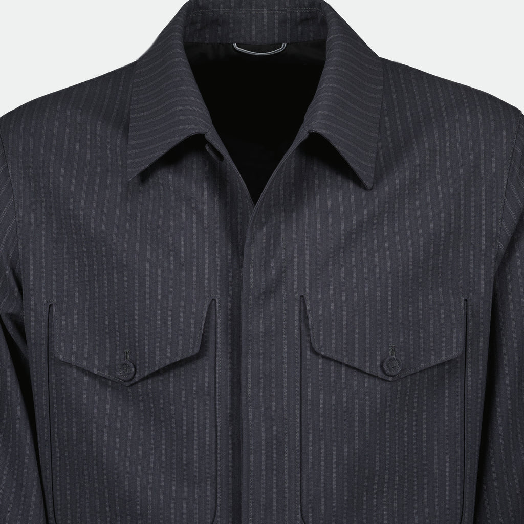 Giacche Jacket a righe Dior Grigio Homme
