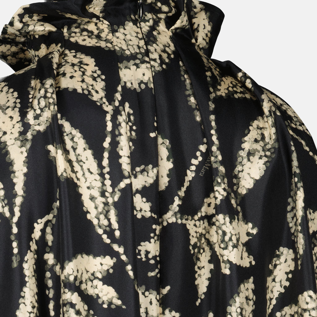 Immagine dell'articolo Abito nero in twill di seta del marchio Max Mara per Donna - Stagione Primavera-Estate 2026 - Vista Dettagliata_2