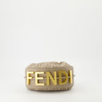 ハンドバッグ・ショルダーバッグ フェンディ フェンディグラフィー ミニバッグ Fendi 茶色 Femme