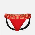Sous-vêtements et homewear Jockstrap Medusa Greca Versace Rouge Homme