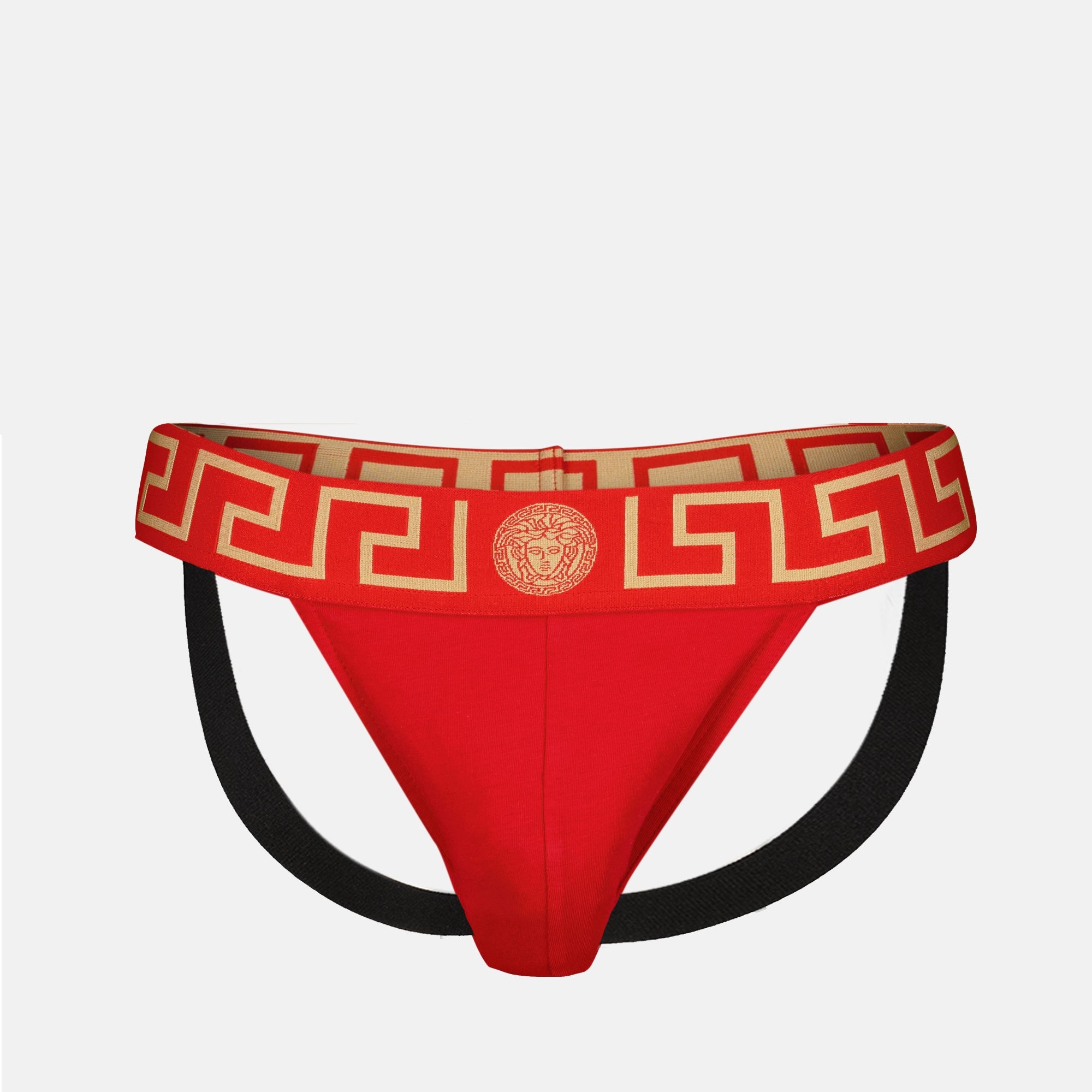 Sous-vêtements et homewear Jockstrap Medusa Greca Versace Rouge Homme