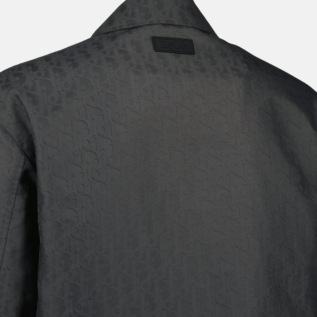 Immagine del Blouson Dior Oblique del marchio Dior per Uomo - Stagione Autunno-Inverno 2025 - Vista Dettagliata_1
