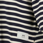 T-shirts T-shirt rayé Ami PARIS Bleu foncé Unisexe
