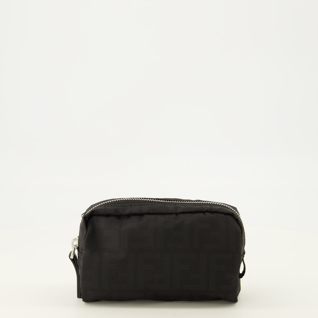 Pochettes Micro Toiletry Bag Fendi Noir Unisexe