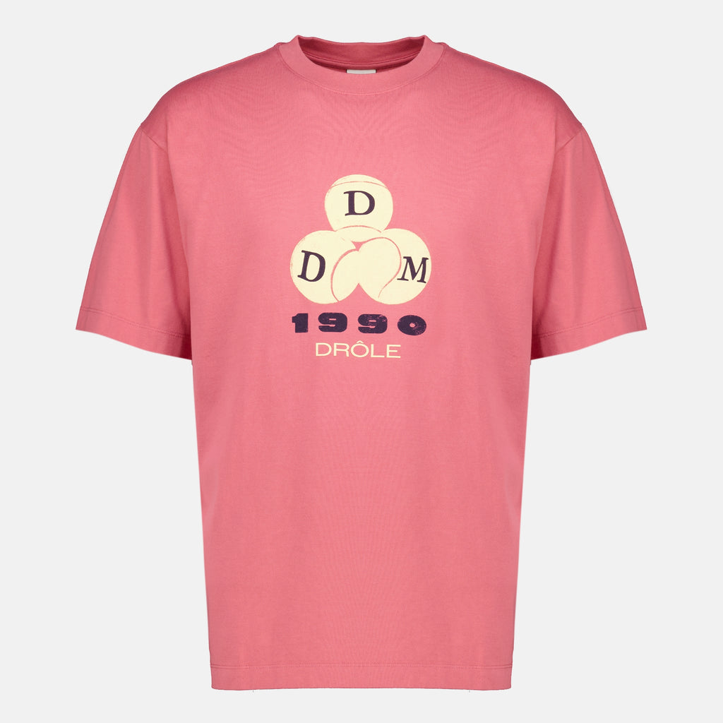 T-shirts Camiseta Divertida 1990 Rosa Drole De Monsieur Rose Homme