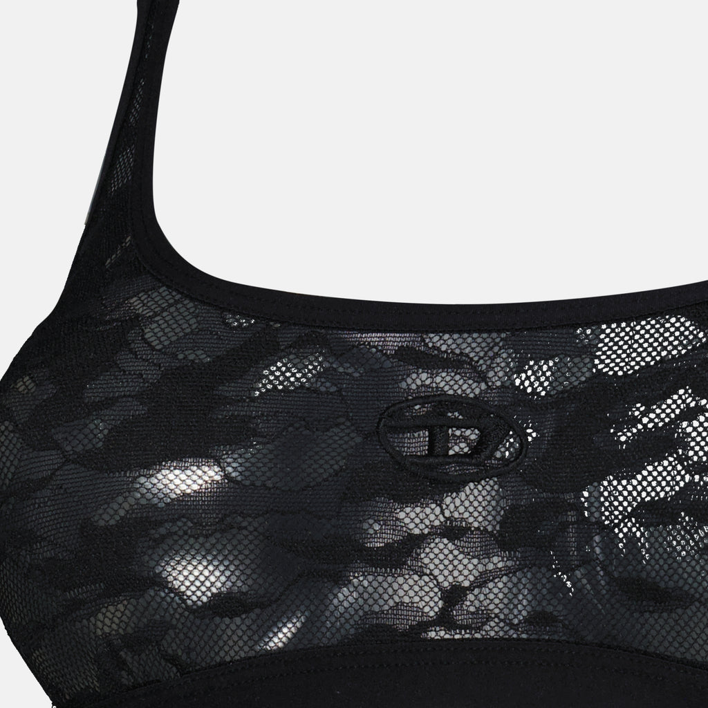 Sous-vêtements et homewear Brassière Kelsi en dentelle Diesel Noir Femme