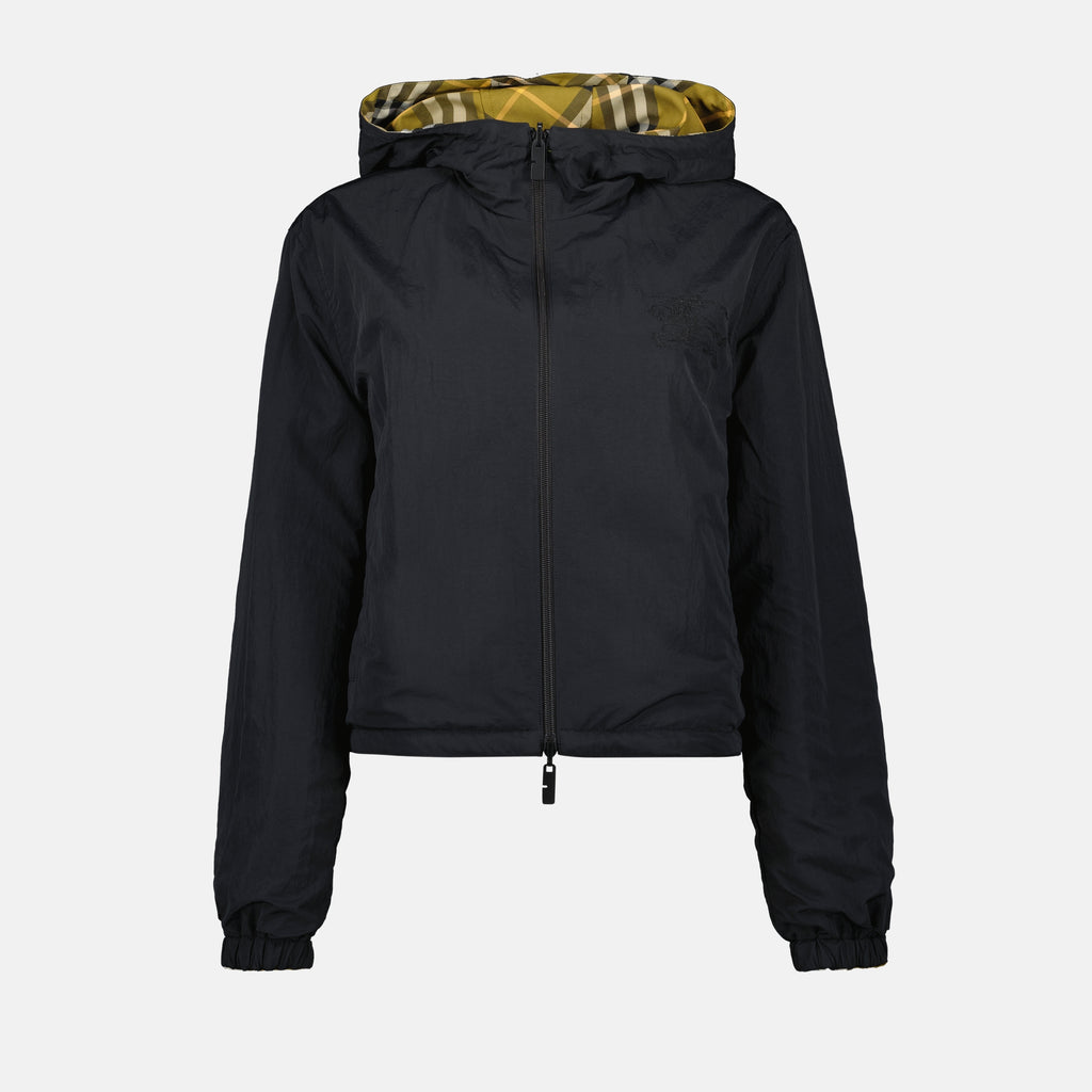 Jaquetas Veste coupe vent réversible Burberry Verde Femme
