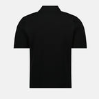 Polos Polo de punto acanalado Courrèges Negro Homme