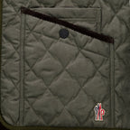 Vestes Veste sans manches kaki Moncler Grenoble Gris Homme
