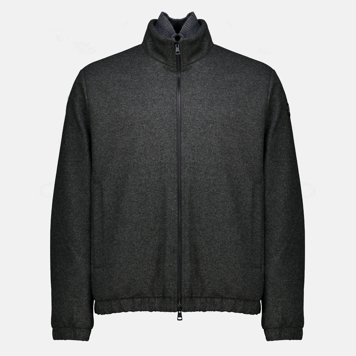 Vestes Doudoune Limberl en flanelle Moncler Gris Homme