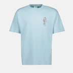 T-shirts T-shirt vase Drole De Monsieur Bleu Homme