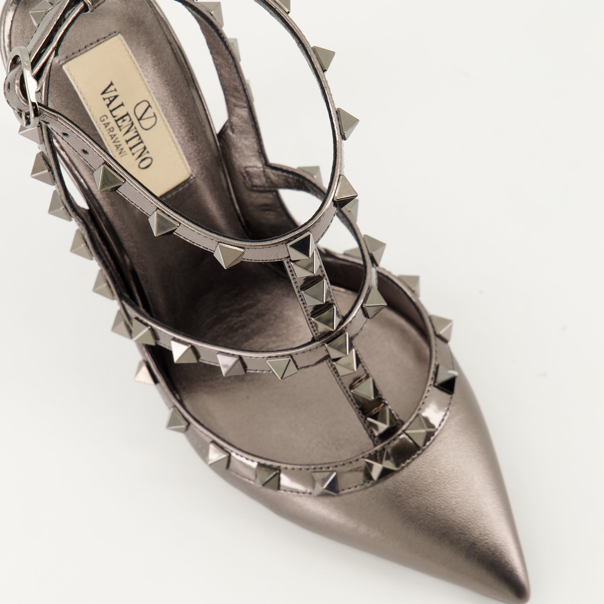 Escarpins Escarpins Rockstud Valentino Garavani Argenté Femme