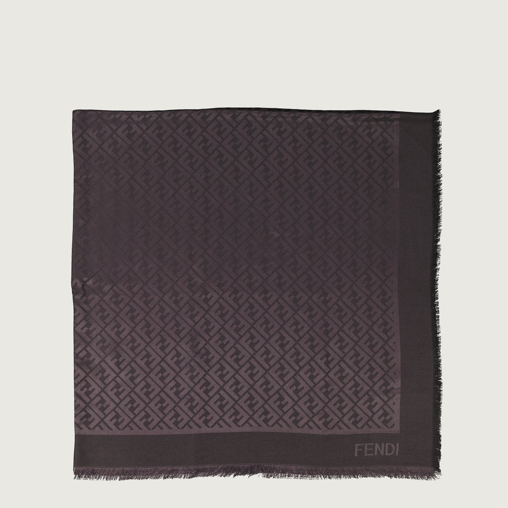 Lenços e luvas Châle FF Fendi Roxo Femme