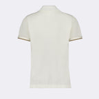 Polos Logo Polo Moncler Bege Femme