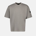 T-shirts T-shirt à logo Moncler Gris Homme