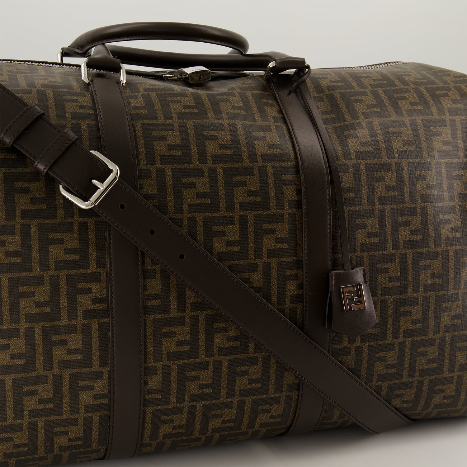 Sacs de sport et voyage Sac de voyage FF Fendi Marron Homme