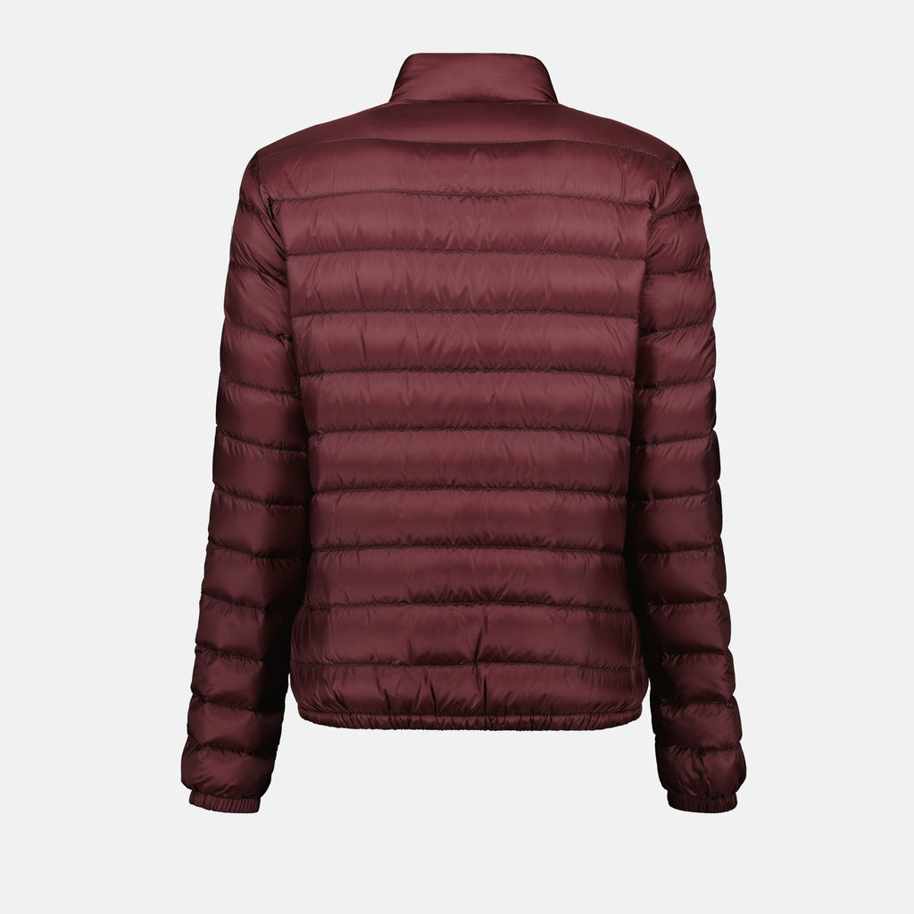 Vestes Doudoune Lans Moncler Bordeaux Femme