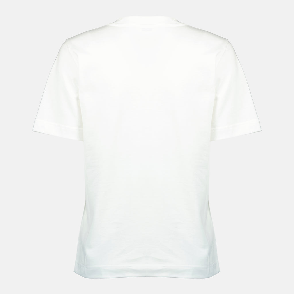 Bild des Burberry Damen T-Shirts EKD Stech in Weiß - Frühling-Sommer 2026 - Rückansicht