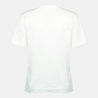 Image of the Burberry Women's EKD Stech T-shirt in white - Spring-Summer 2026 - Back View