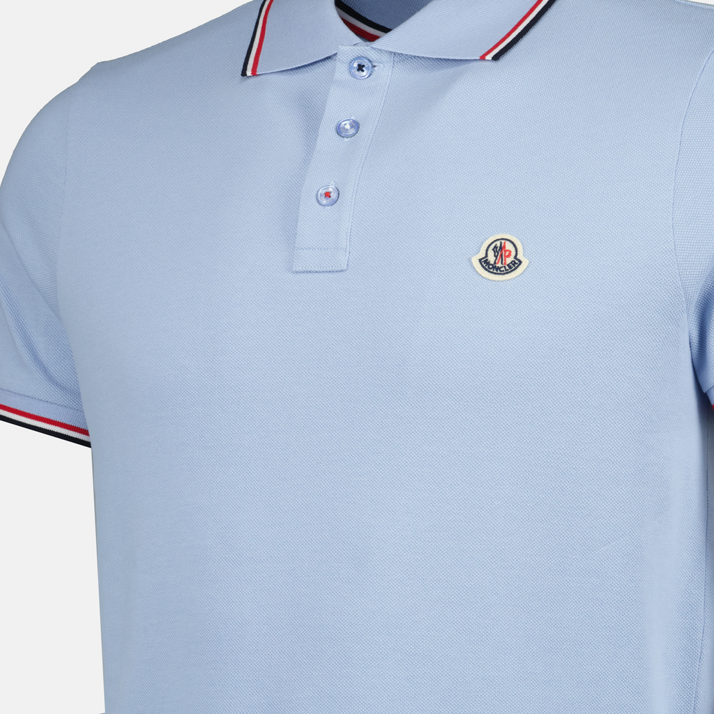 Poloshirts Logo Polo Moncler Blau Homme
