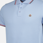 Poloshirts Logo Polo Moncler Blau Homme