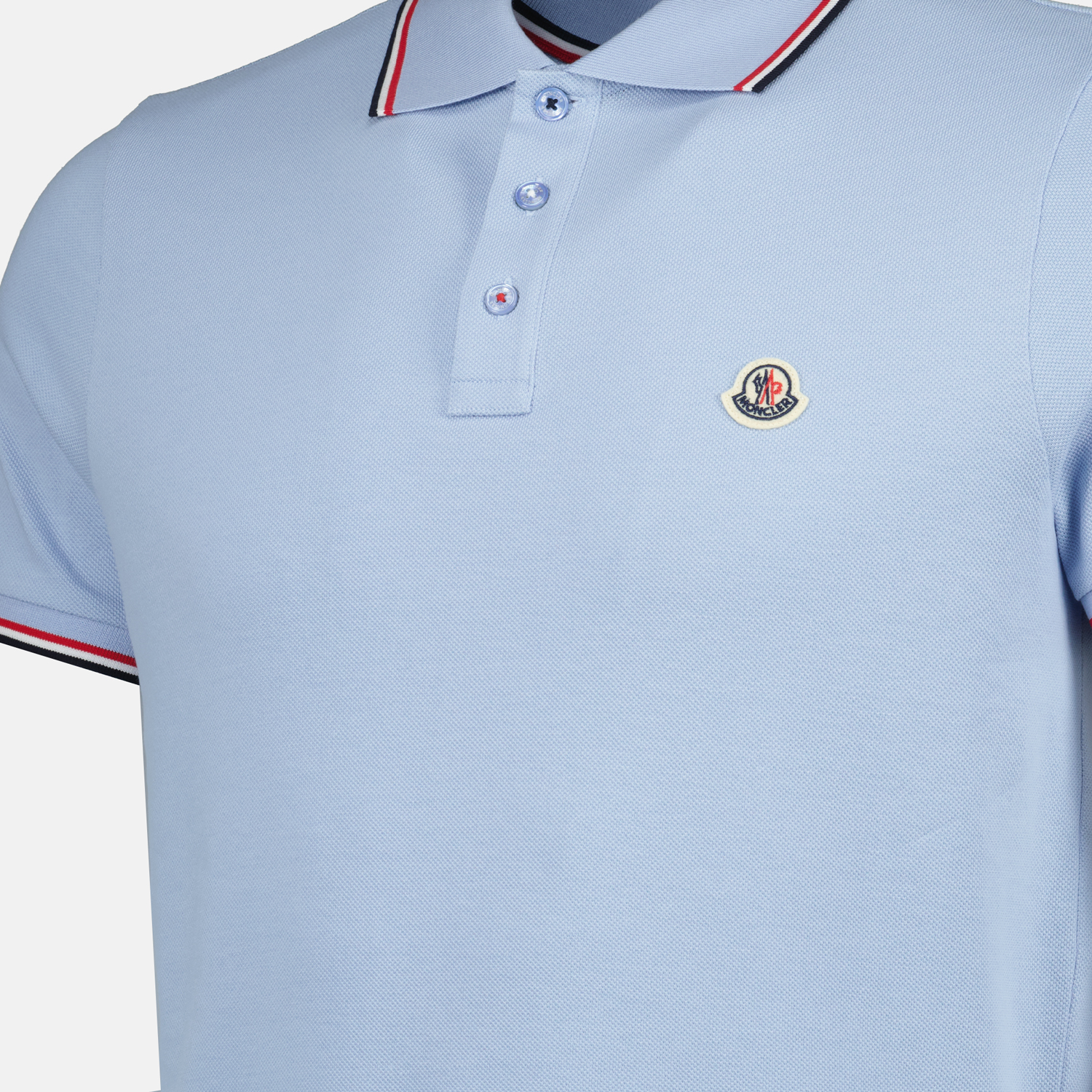 Polos Polo Logo Moncler Azul Homme