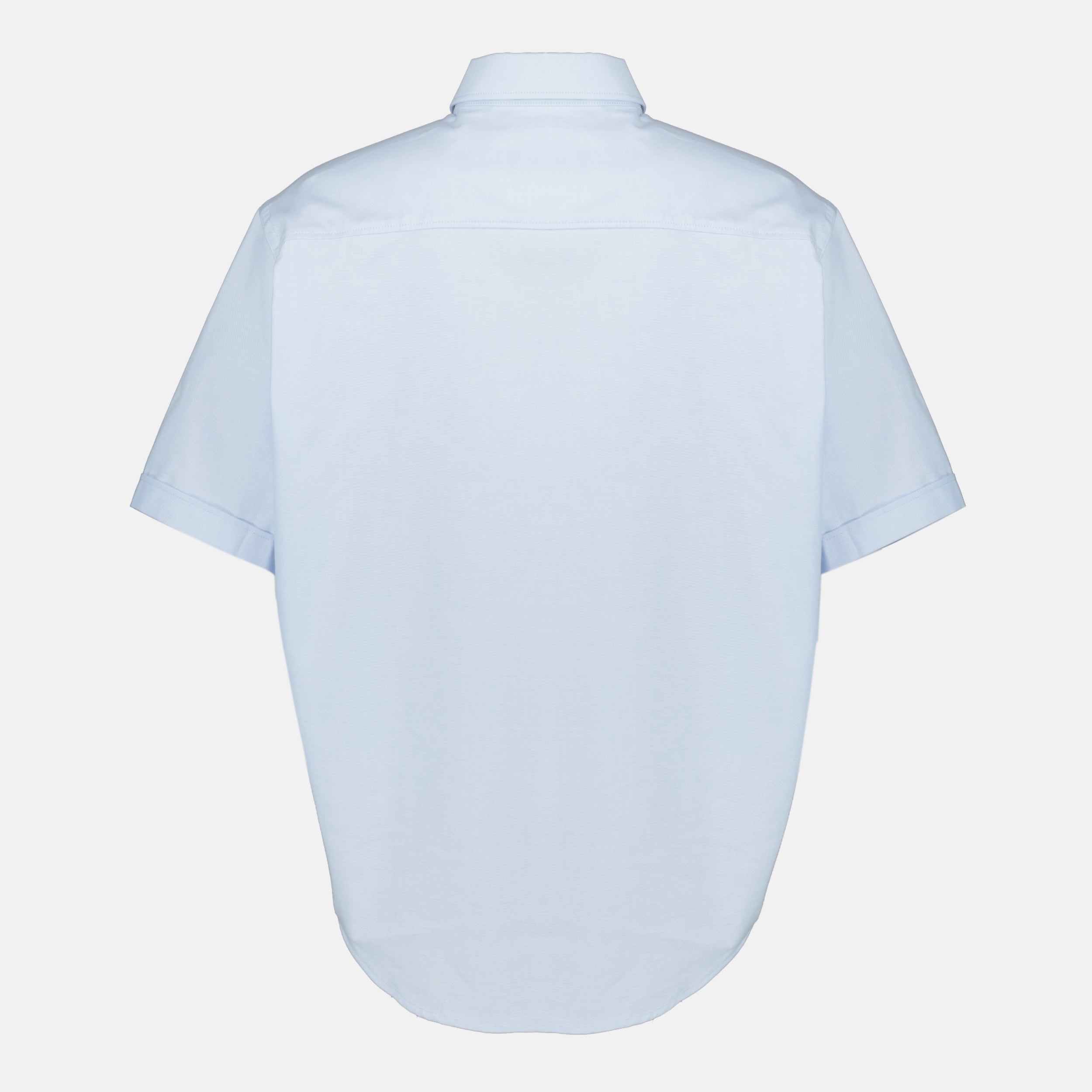 Image de l'article Chemise boxy AMI de coeur bleu de la marque Ami PARIS pour Homme - Saison Printemps-Été 2026 - Vue de Dos