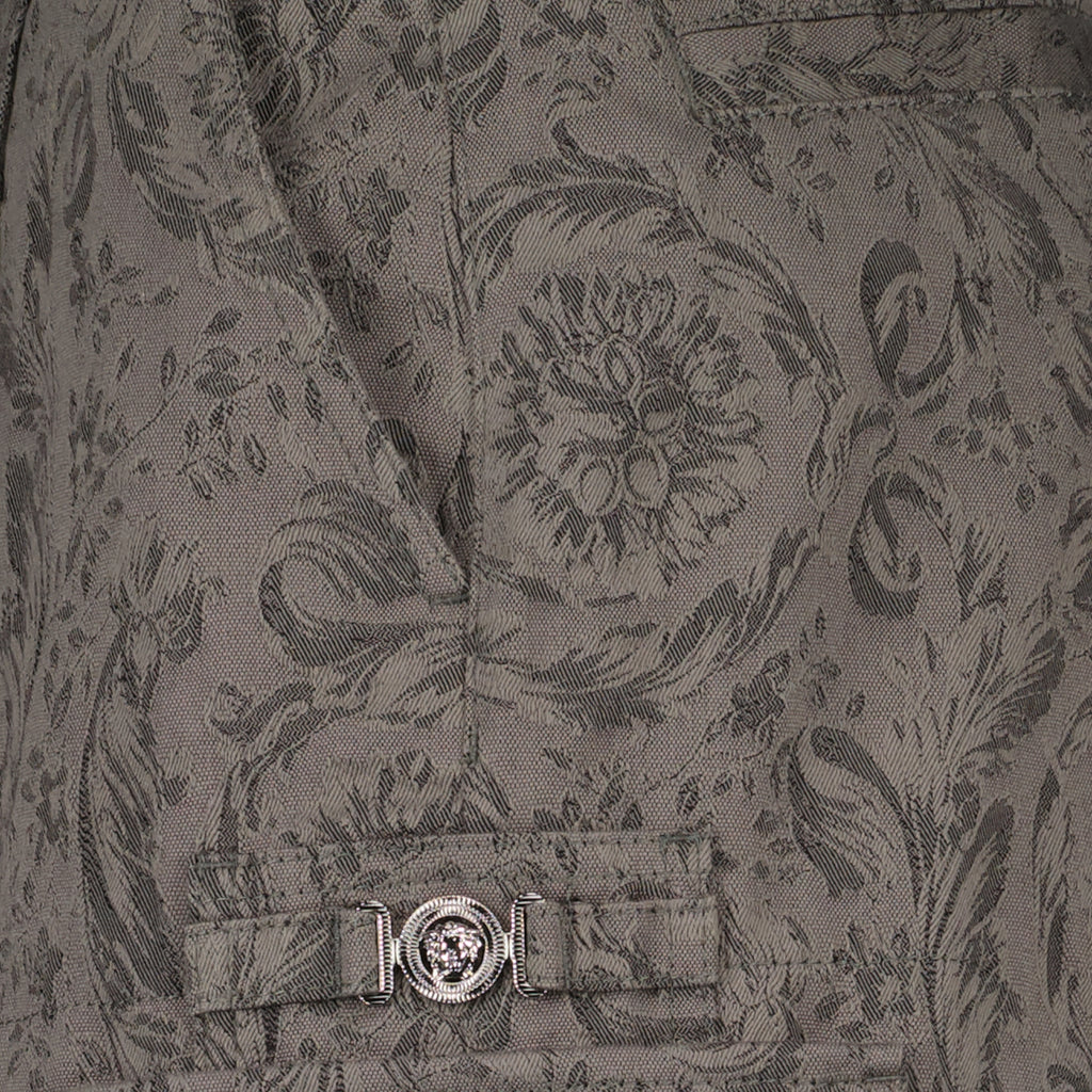Pantalones Pantalones Barocco Versace Gris Homme