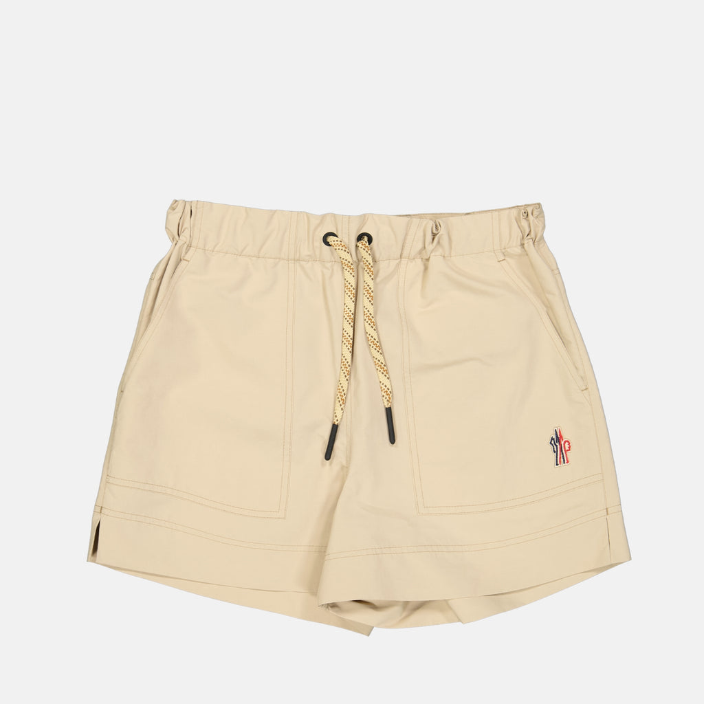 Shorts Short en nylon Moncler Grenoble Beige Femme