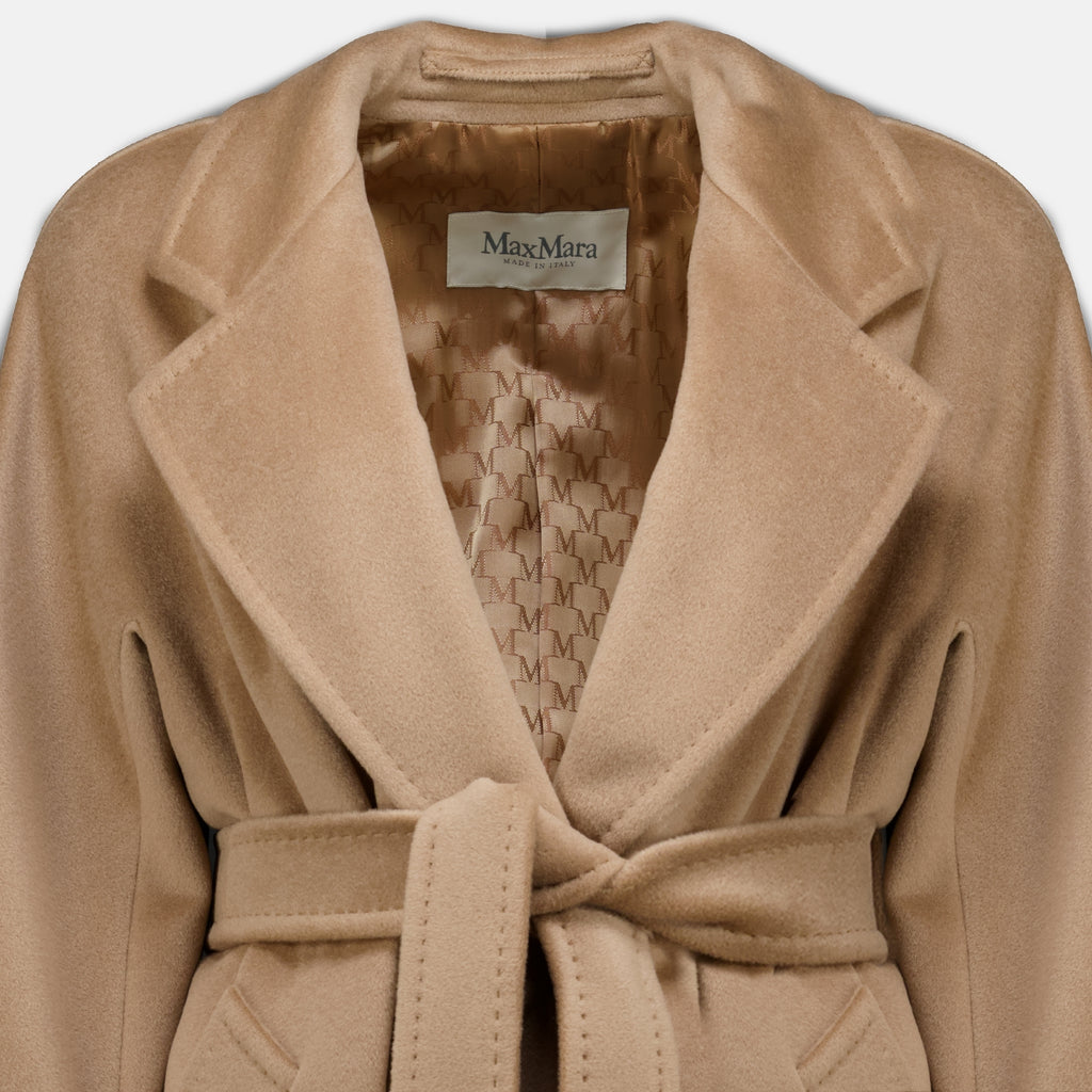 Manteaux Abrigo Icon Beige en Lana Max Mara Beige Femme