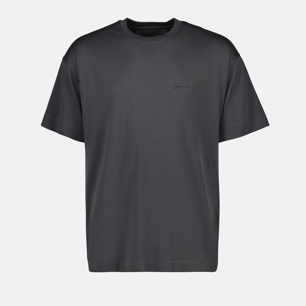 Camisetas T-shirt Impresso Barroco Givenchy Cinza Homme