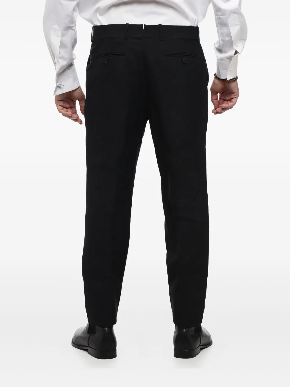 Pantalones Pantalones Cigarette Alexander McQueen Negro Homme