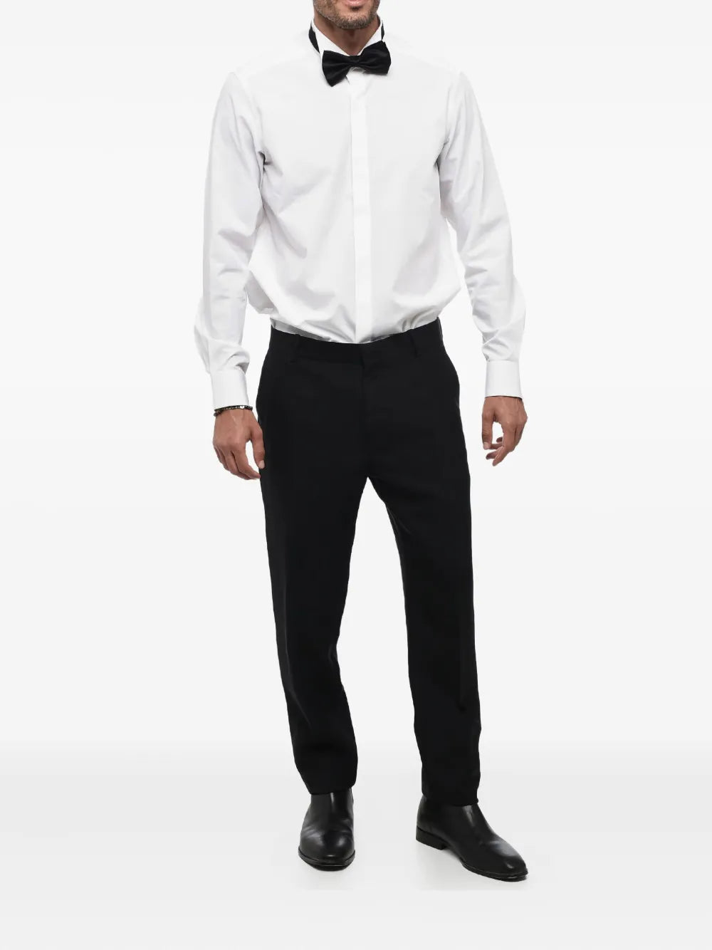 Pantalones Pantalones Cigarette Alexander McQueen Negro Homme