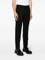 Pantalons Pantalon à poches apparentes Alexander McQueen Noir Homme