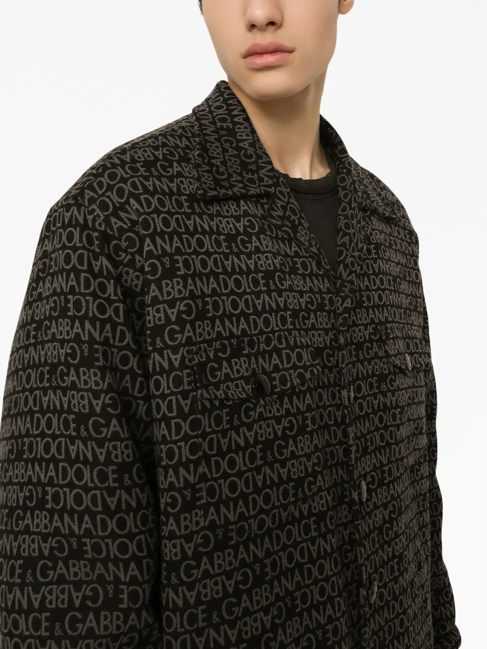 Camicie Camicia Monogrammata Dolce & Gabbana Grigio Homme