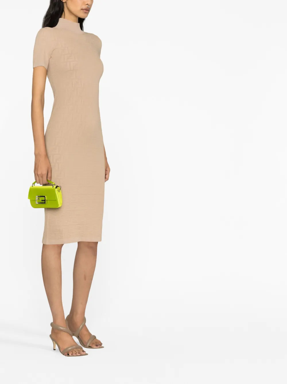 Abiti Robe lunga Fendi Beige Femme